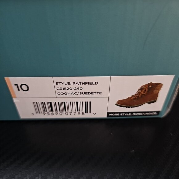 NEW Cliffs by White Mountain Pathfield Women’s Ankle Boots Brown Size 10 - Picture 4 of 11